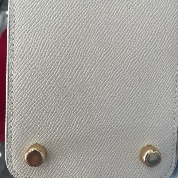 COACH Katy chalk satchel/crossbody, 17", adj. strap, feet. - Picture 8 of 13